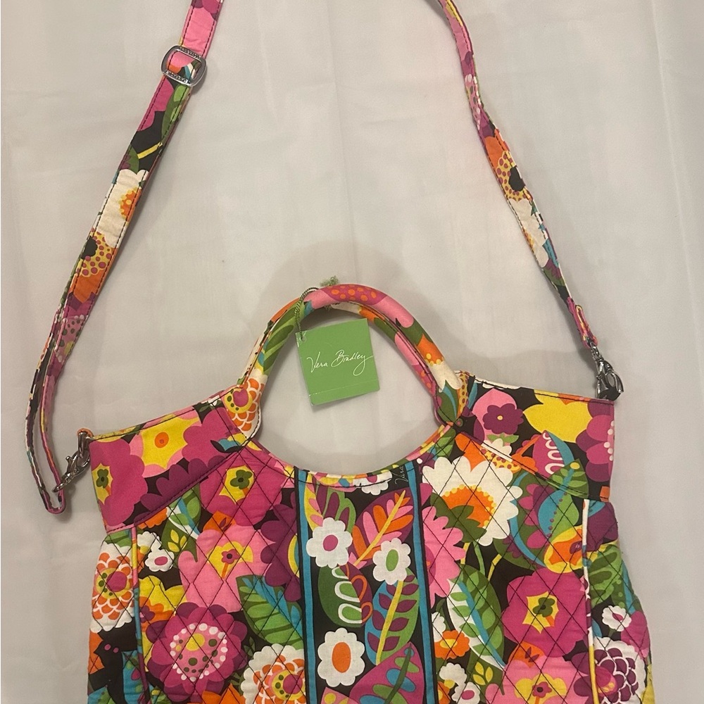 NWT Vera Bradley Va Va Bloom Two Way Tote